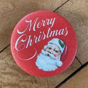 Merry Christmas Holiday Button